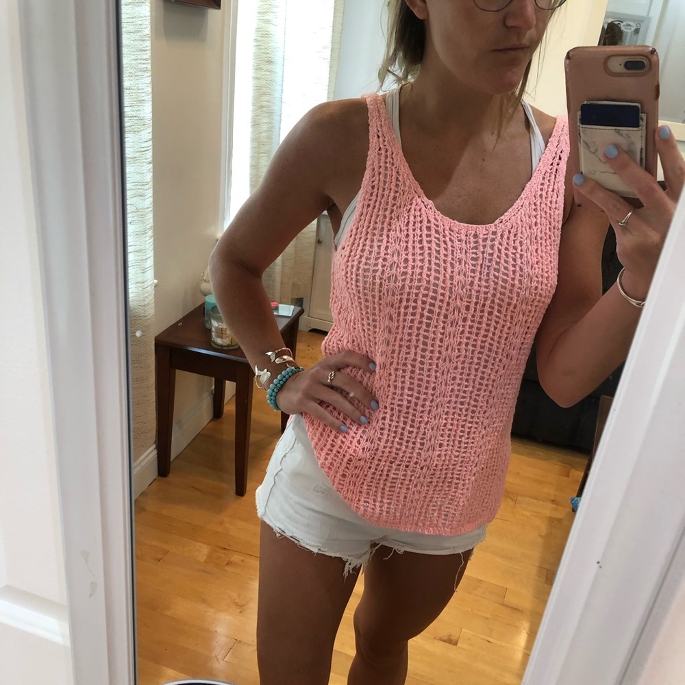 Trendy Crochet Tank Top